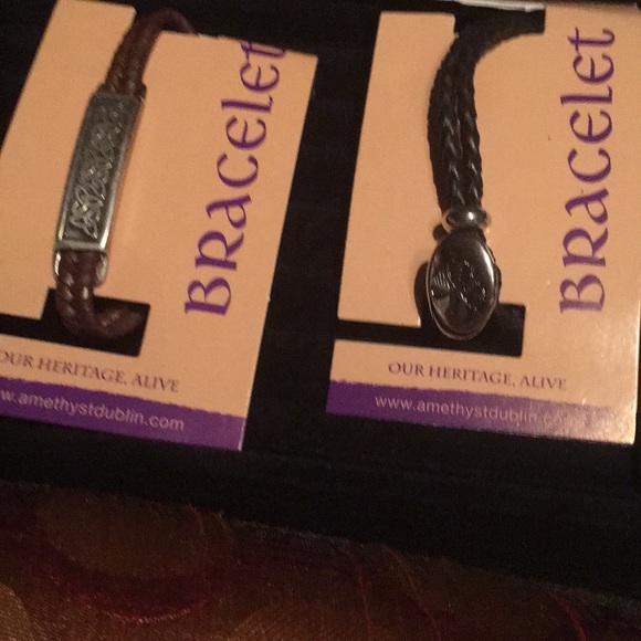 COPY - Men’s Celtic Leather Bracelets Trinity Sha… - Picture 1 of 1